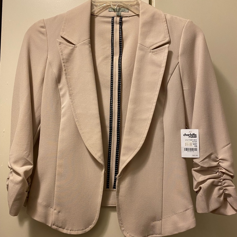 Charolette Russe Blazer (cream)